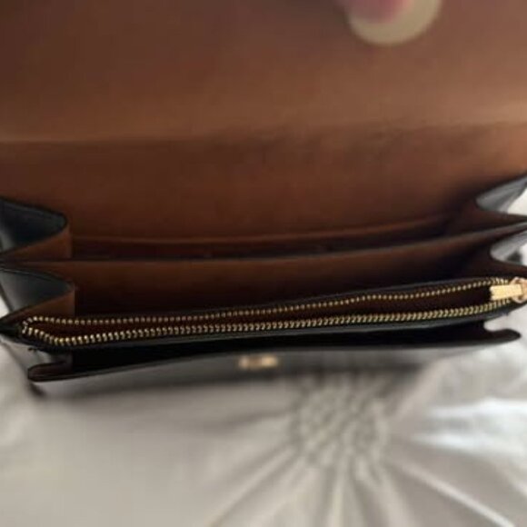 Coach Klare Crossbody Bag – Black with Gold Chain - Picture 3 of 4